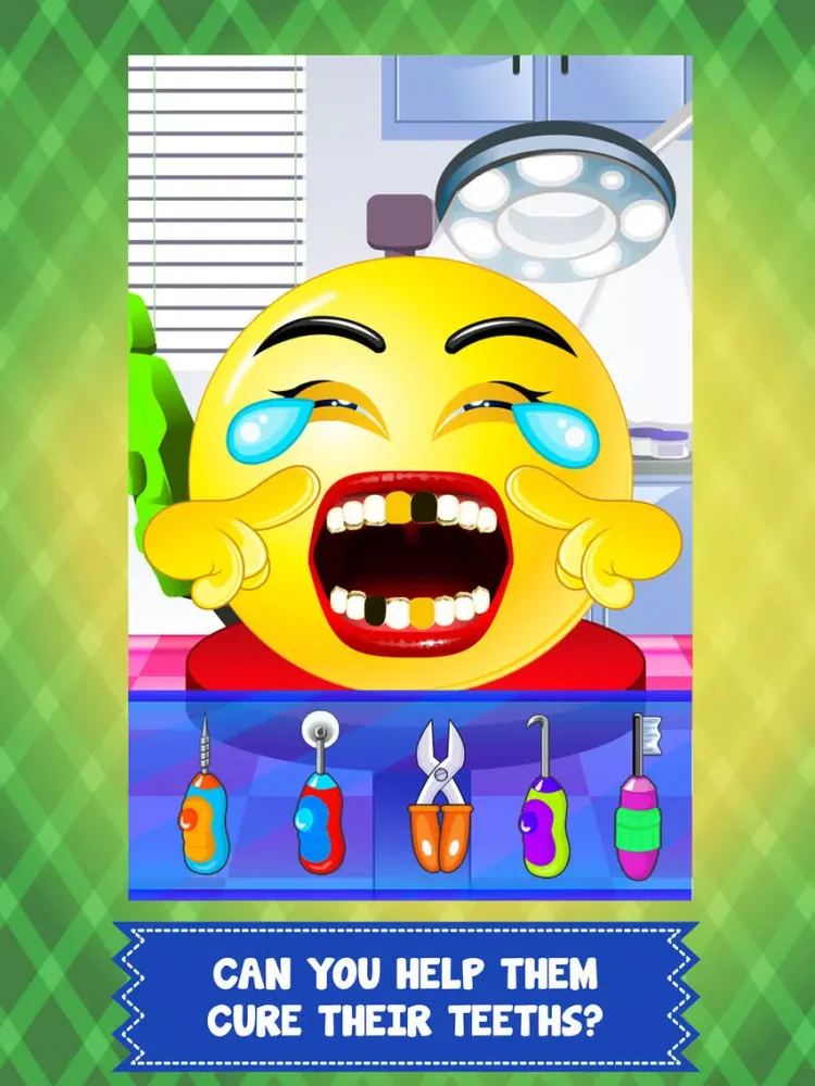 Pet Emoji Little Dentist & Baby Spa Salon - my little emoticon doctor & kid mommy games! iPad  스크린샷