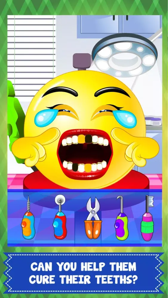 Pet Emoji Little Dentist & Baby Spa Salon - my little emoticon doctor & kid mommy games! 스크린샷