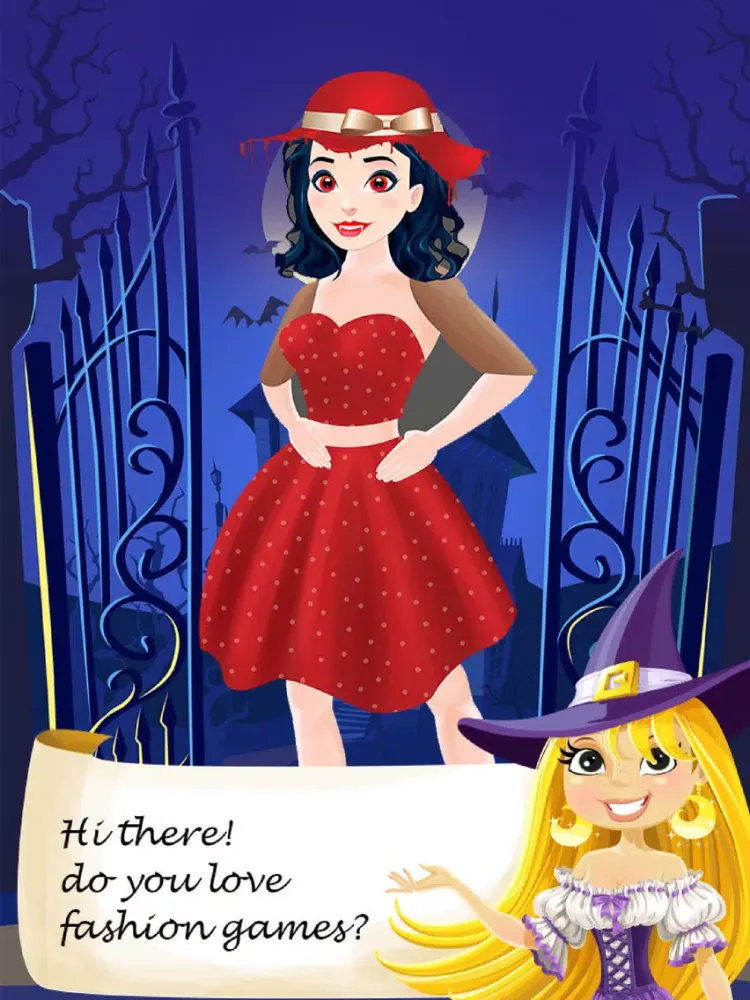 Halloween Salon Spa Makeover Doctor Game iPad  Screenshots
