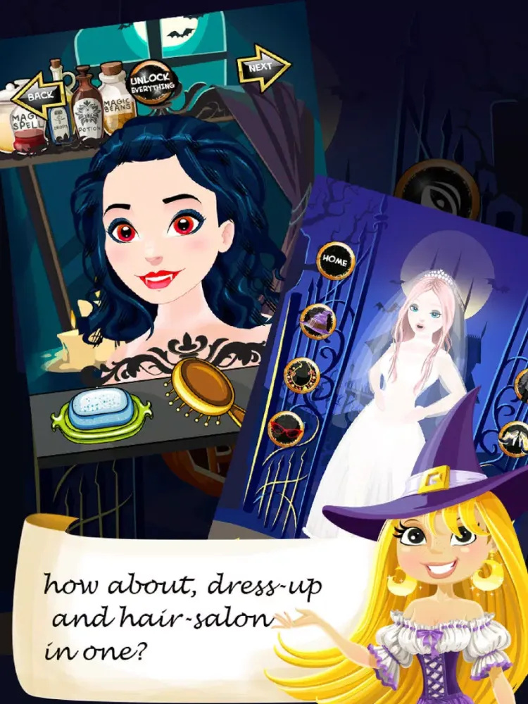 Halloween Salon Spa Makeover Doctor Game iPad  Screenshots