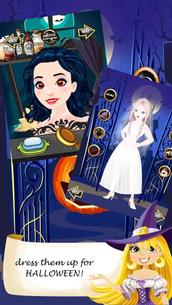 Halloween Salon Spa Makeover Doctor Game Screenshots
