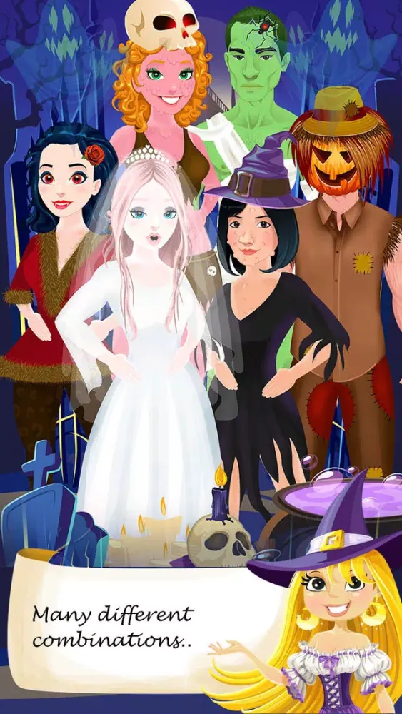 Halloween Salon Spa Makeover Doctor Game Screenshots