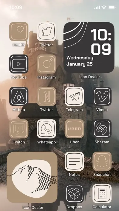 Icon Themepack - App Themes سکرین شاٹس