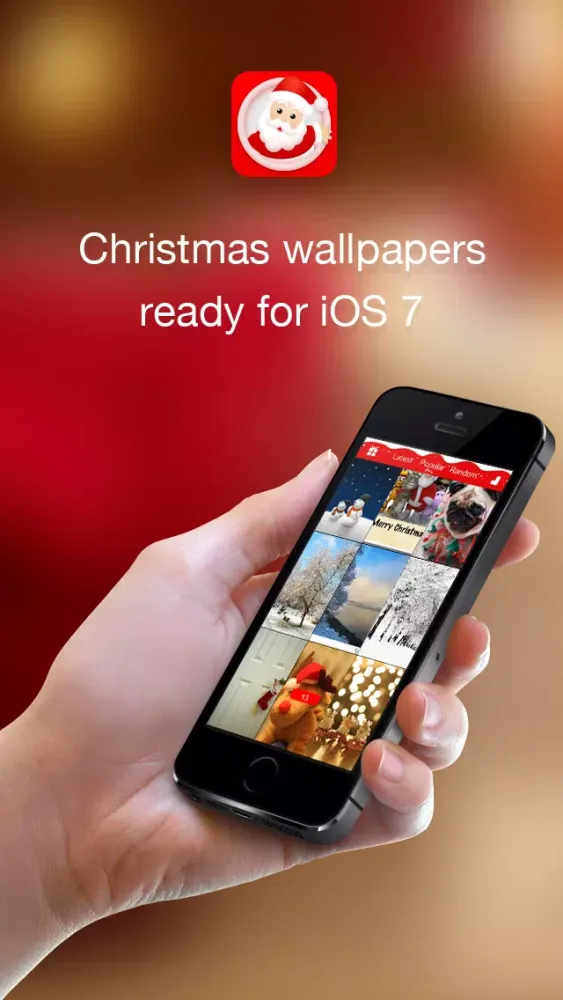 صور Christmas Backgrounds for iOS7