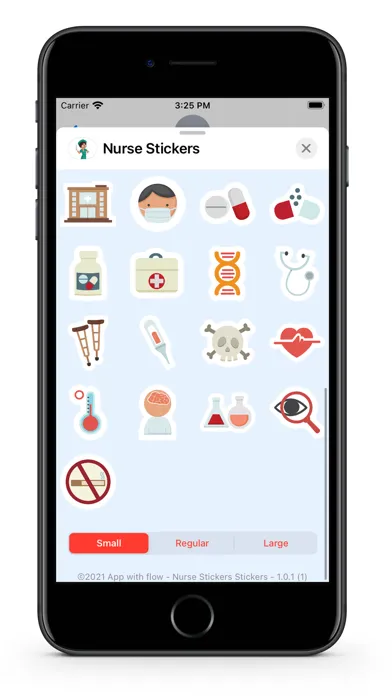 Tangkapan layar Nurse/Hospital - GIFs Stickers