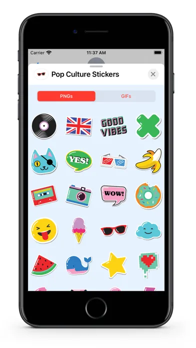 Pop Culture - GIFs & Stickers Ekran Görüntüleri