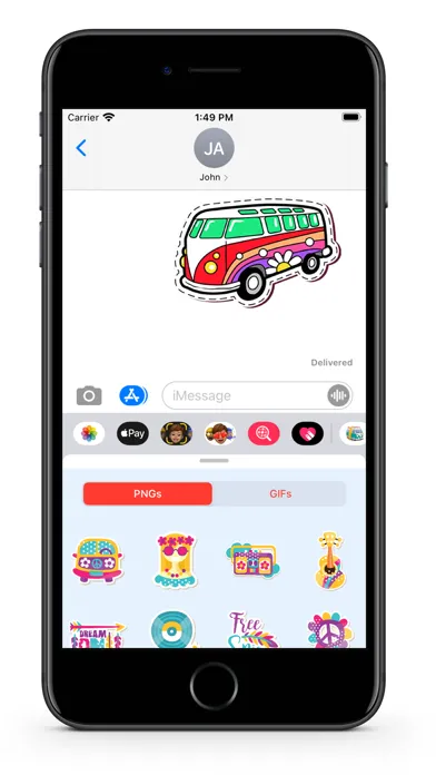 Capturas de tela do Van Life - GIFs & Stickers