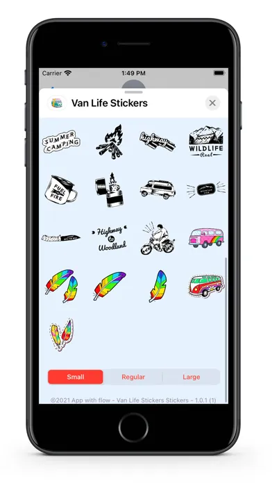 Capturas de tela do Van Life - GIFs & Stickers