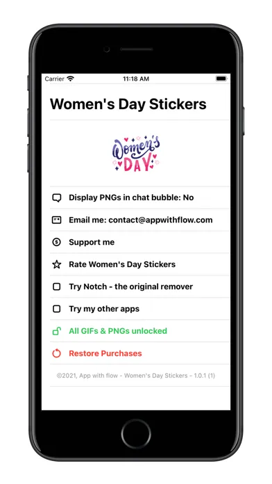 Women's Day - GIFs & Stickers স্ক্রিনশট