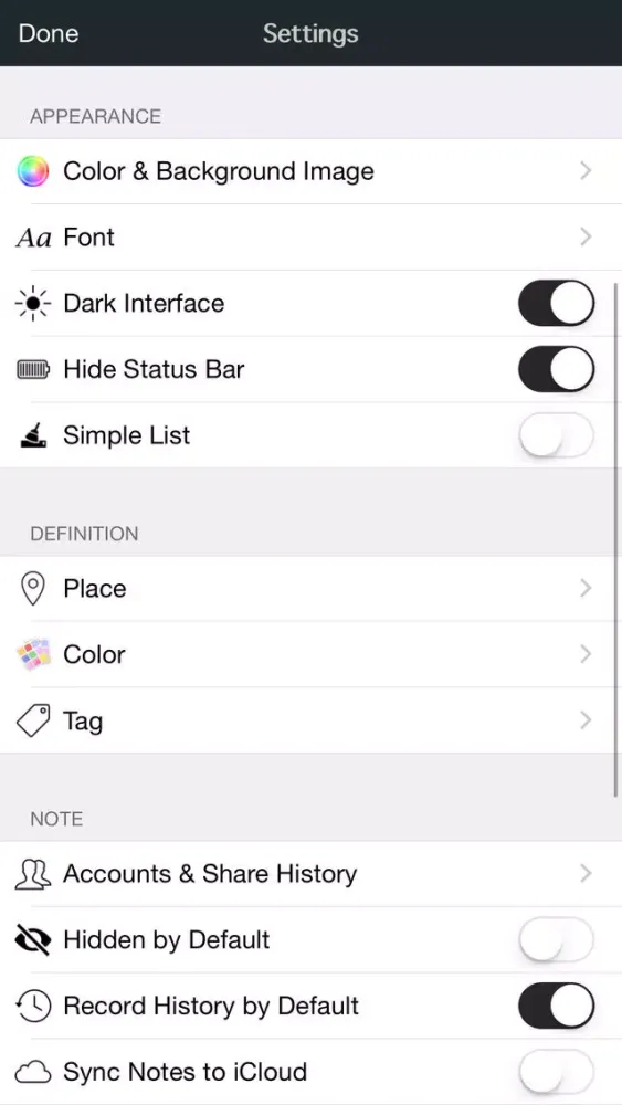Tangkapan layar Instantly - Capture your idea