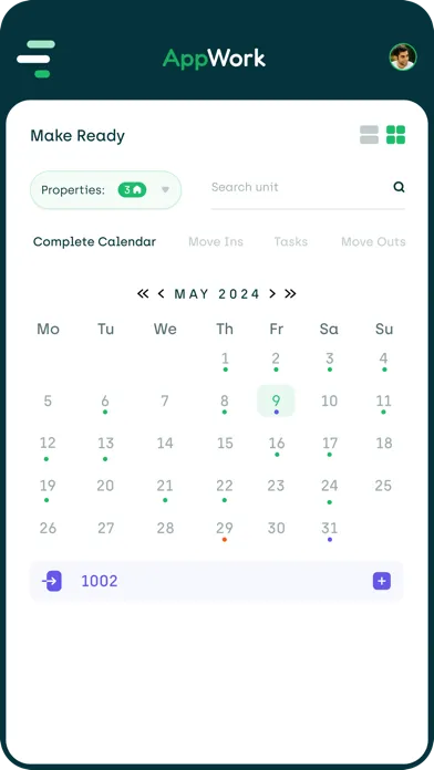 Ảnh chụp màn hình của AppWork Admin