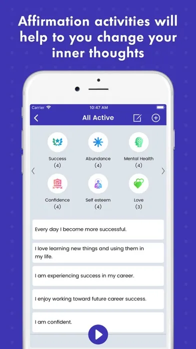 Affirmations - Self Motivation应用截图