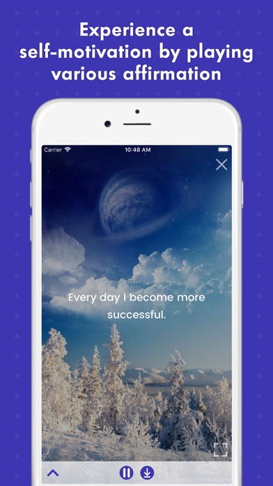 Screenshot di Affirmations - Self Motivation