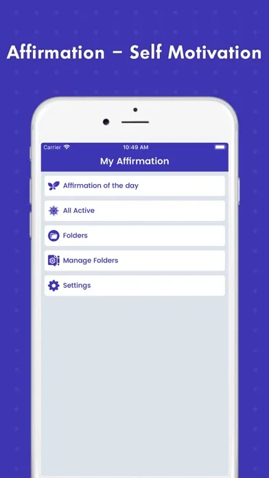Affirmations - Self Motivation应用截图