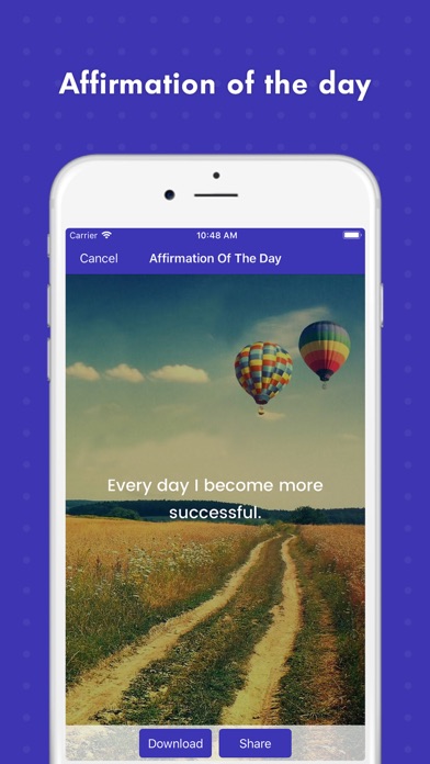 Screenshot di Affirmations - Self Motivation