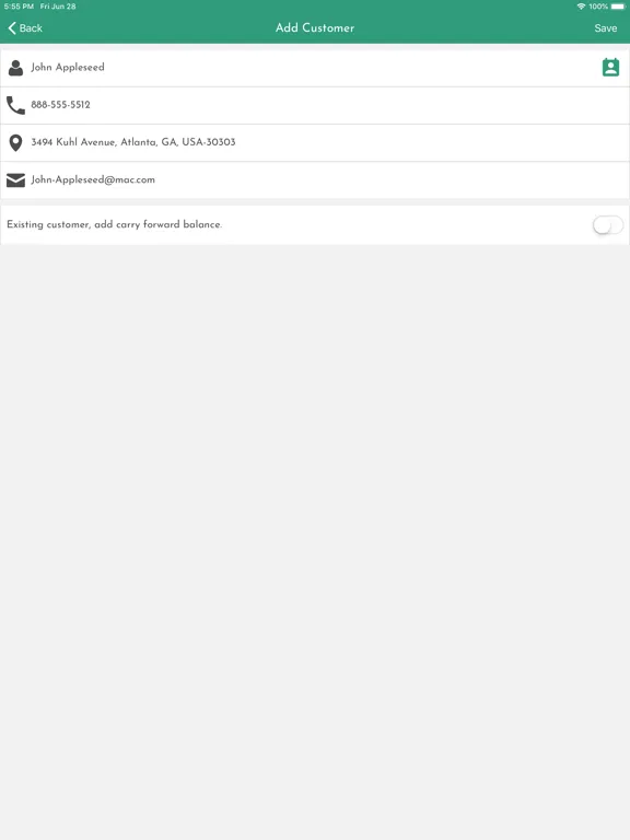 CreditLog - Account Ledger iPad  Ekran Görüntüleri