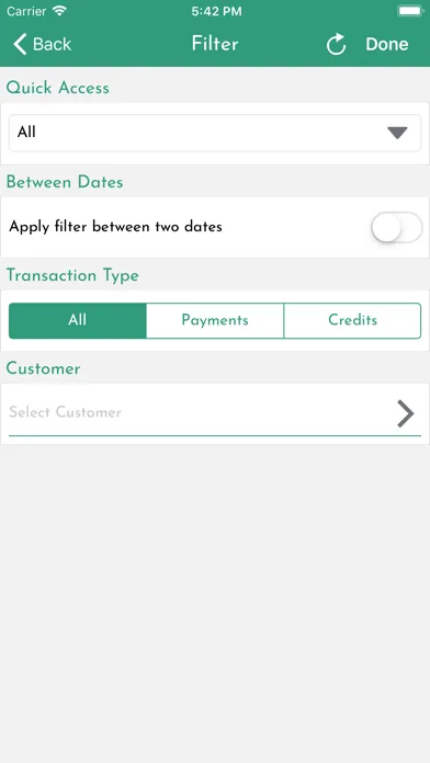 CreditLog - Account Ledger Ekran Görüntüleri