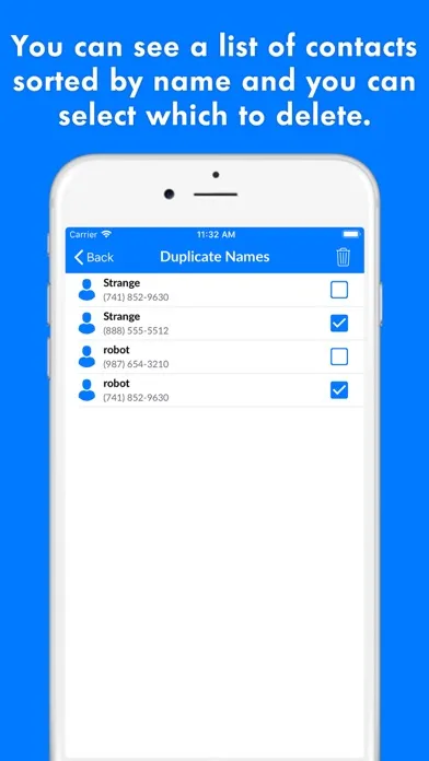 Duplicate Contact Remover স্ক্রিনশট