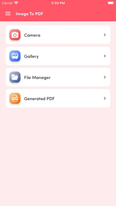 Tangkapan layar PDF Converter - JPG to PDF