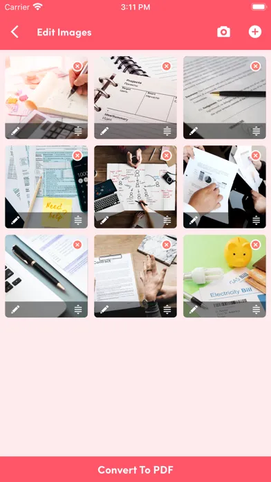 Tangkapan layar PDF Converter - JPG to PDF