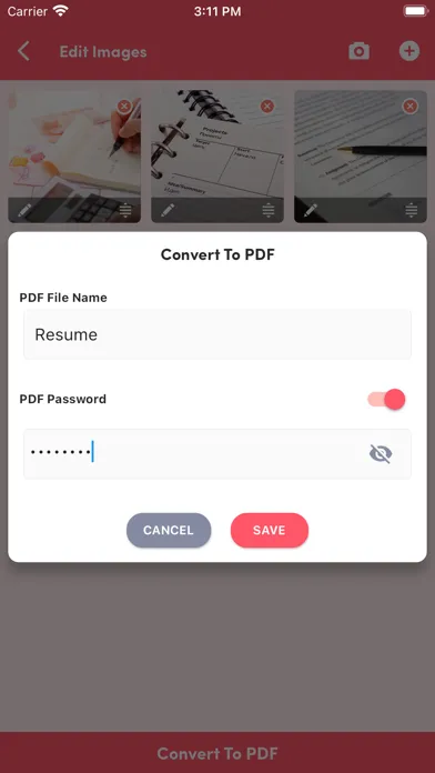 Tangkapan layar PDF Converter - JPG to PDF