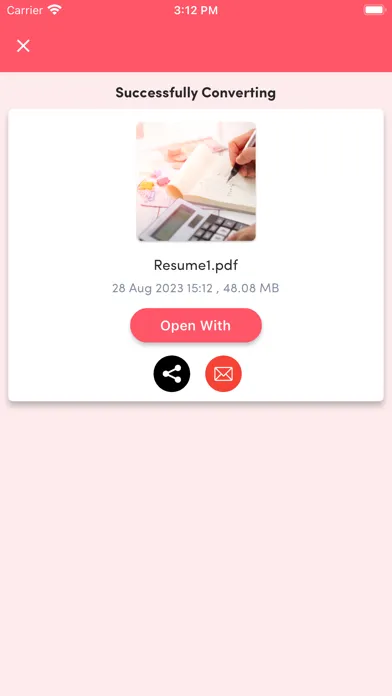 Tangkapan layar PDF Converter - JPG to PDF