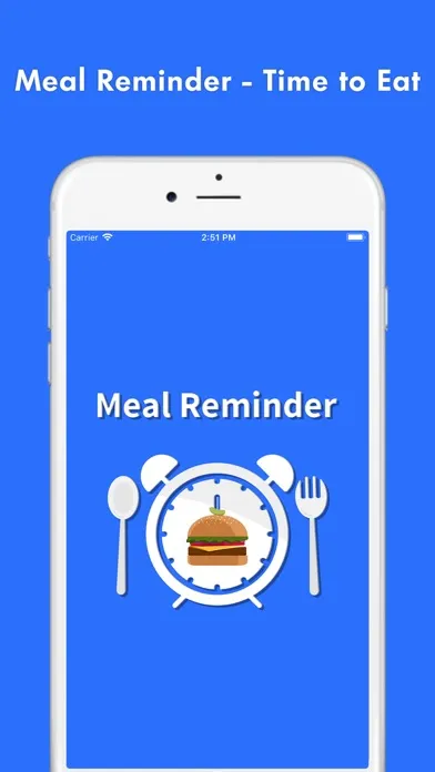 Screenshot di Meal Reminder - Time to Eat