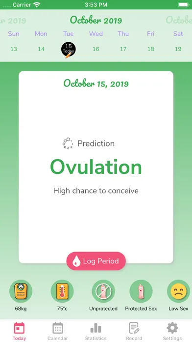 صور MyPeriod - Period Tracker