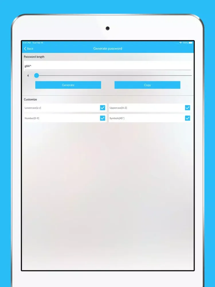 Capturas de tela do Password Manager & Keeper iPad 