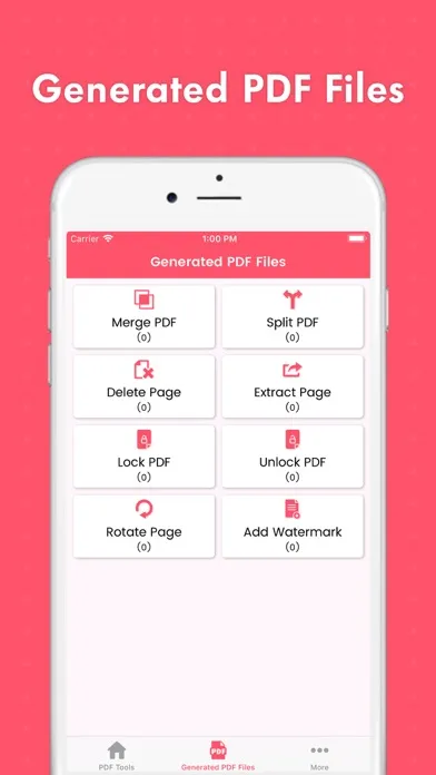 Captures d'écran de PDF Tools & Utilities