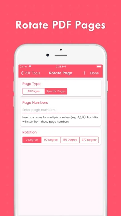 Captures d'écran de PDF Tools & Utilities