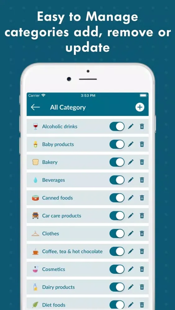 ภาพหน้าจอของ Shopping List & Grocery List