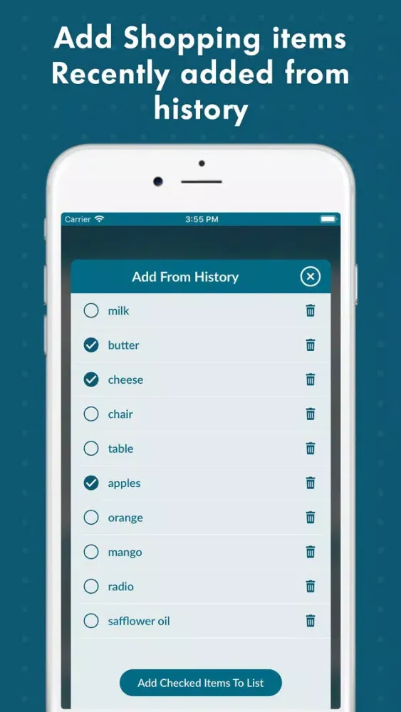 ภาพหน้าจอของ Shopping List & Grocery List