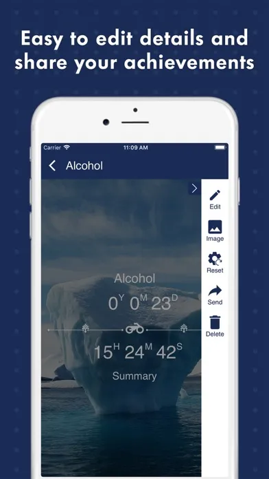Sober Tracker – Quit Addiction Ekran Görüntüleri