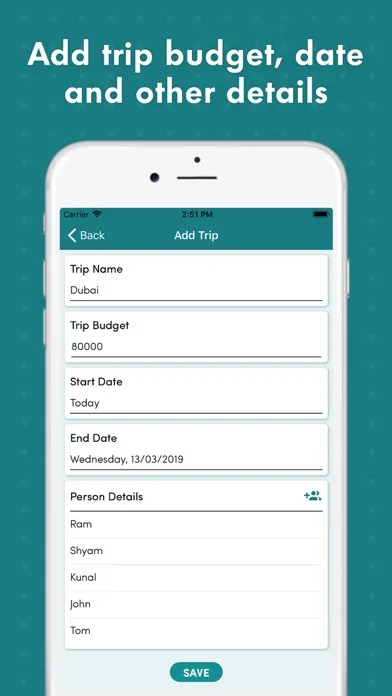 Capturas de pantalla de Travel Expense Manager