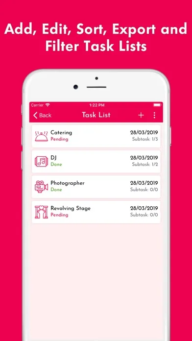 Capturas de pantalla de Wedding Planner & Organizer