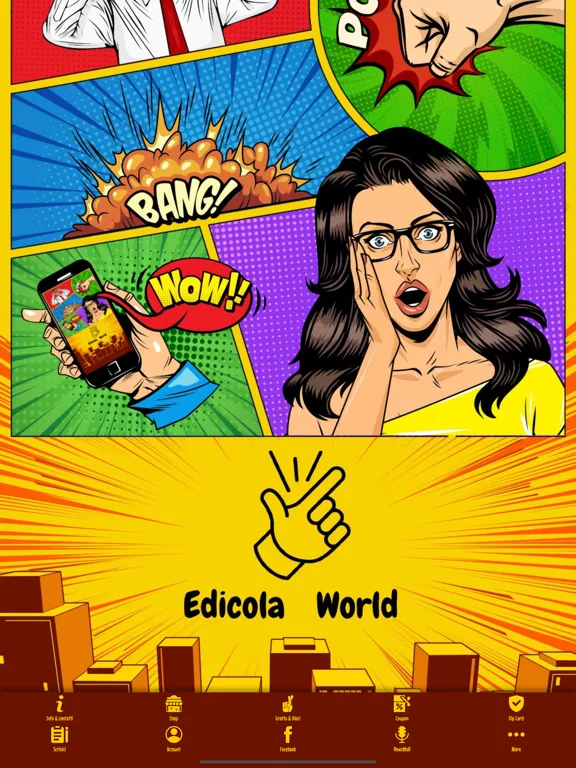 Zrzuty ekranu Edicola World iPad 