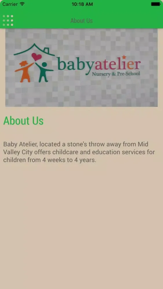 BabyAtelier Ekran Görüntüleri