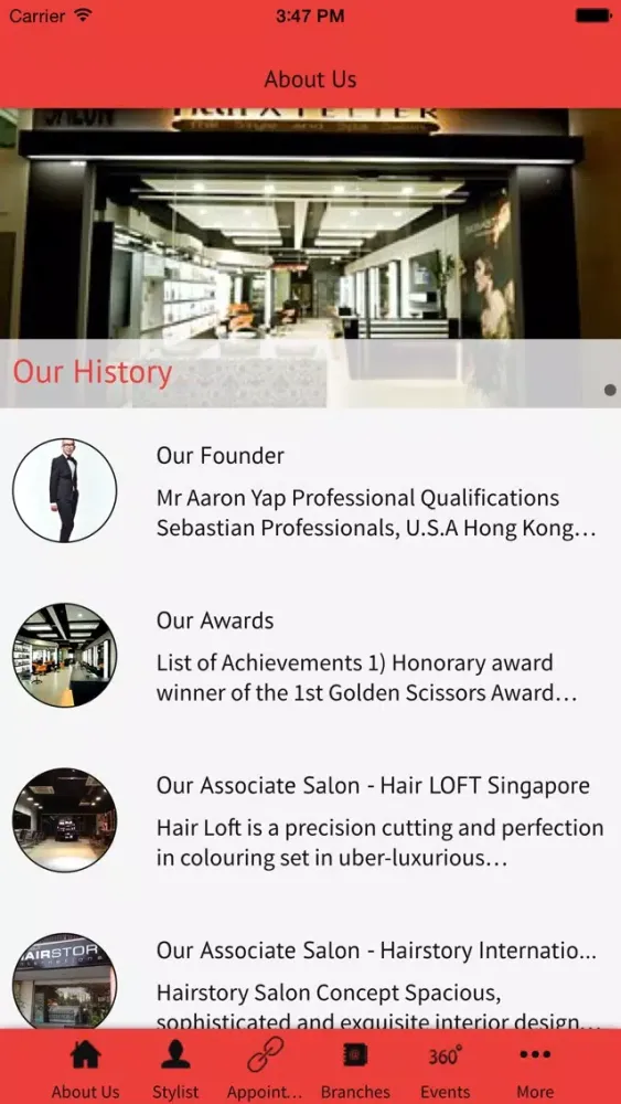 Capturas de pantalla de Hair Atelier