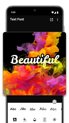 Smoke Name Art Maker سکرین شاٹس