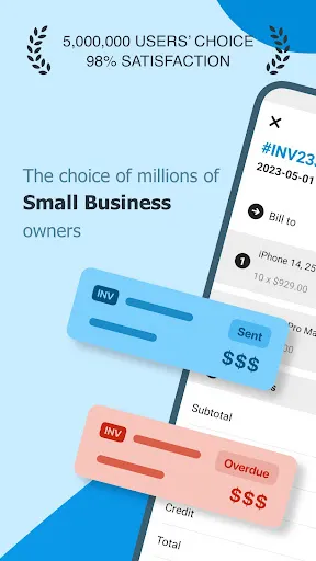 Invoice Maker - Tiny Invoice स्क्रीनशॉट