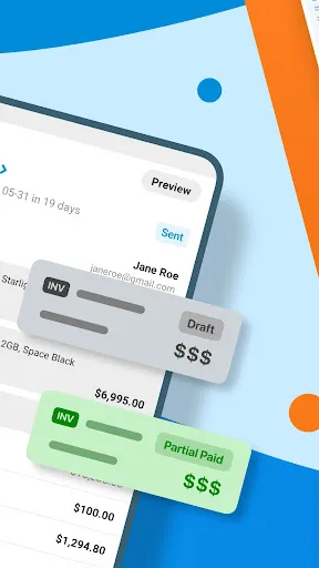 Invoice Maker - Tiny Invoice स्क्रीनशॉट