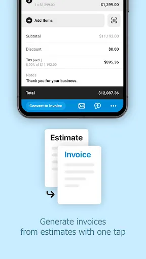 Invoice Maker - Tiny Invoice स्क्रीनशॉट