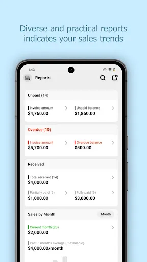 Invoice Maker - Tiny Invoice स्क्रीनशॉट
