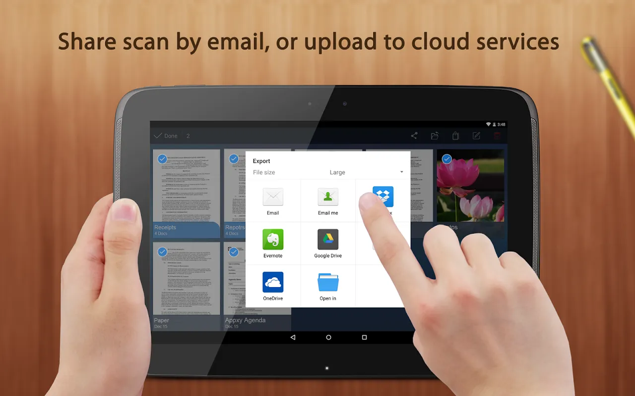 Ảnh chụp màn hình của TinyScanner Pro