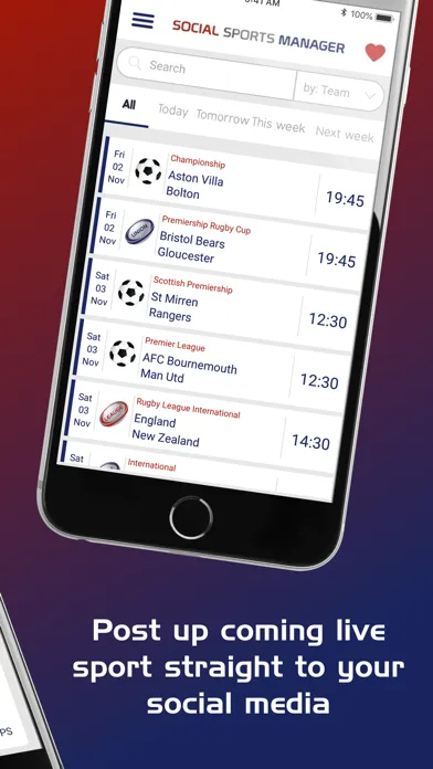 Скриншоты Social Sports Manager