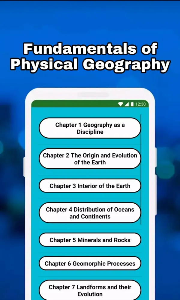 Class 11 Geography Notes & MCQ Ekran Görüntüleri
