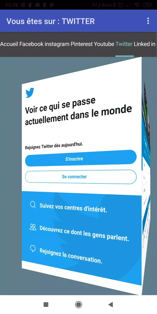 Facegootwi tous vos réseaux so स्क्रीनशॉट