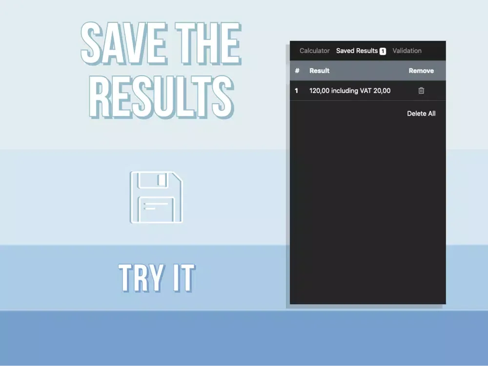 Easy VAT & TAX Calculator iPad  스크린샷