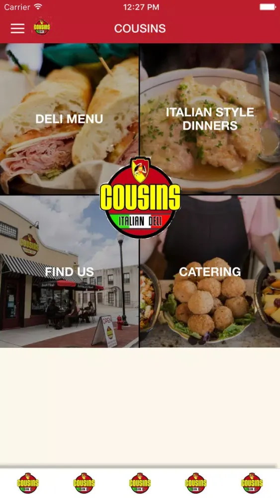 Cousins Italian Deli应用截图